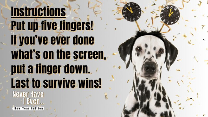 Never Have I Ever: New Year Edition!